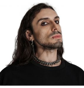 Choker 'Apocalypse Punk' Squelette