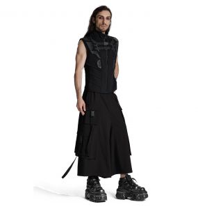 Black 'Cyberpunk' Vest