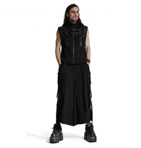 Black 'Cyberpunk' Vest