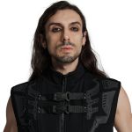 Black 'Cyberpunk' Vest