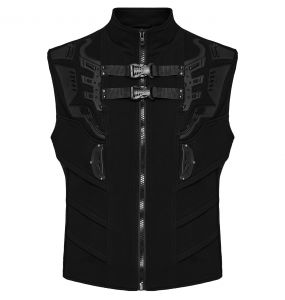 Black 'Cyberpunk' Vest