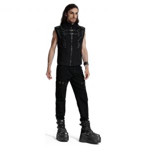 Black 'Cyberpunk' Vest