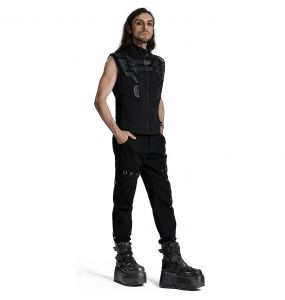 Black 'Cyberpunk' Pants