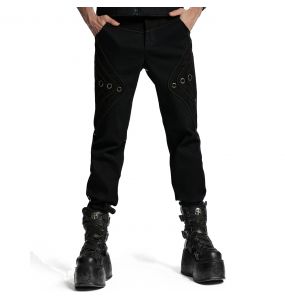 Black 'Cyberpunk' Pants