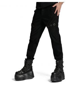 Pantalon 'Cyberpunk' Noir