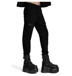 Pantalon 'Cyberpunk' Noir