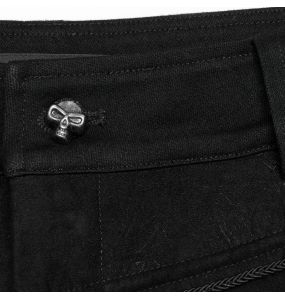 Black 'Cyberpunk' Pants