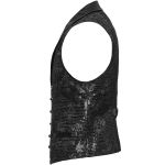 Black Jacquard 'Getica' Waistcoat