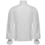 Chemise Rétro 'Goth Palace' Blanche