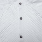 Chemise Rétro 'Goth Palace' Blanche