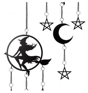 Witch by Moonlight Hanging Decoration