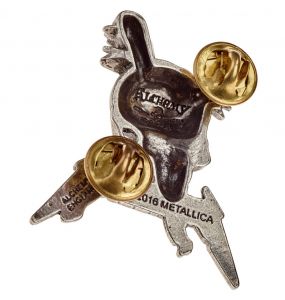 Pin's 'Metallica Damage Inc. Skull'
