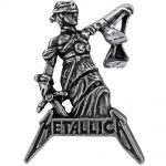 Metallica Justice for All Pin Badge
