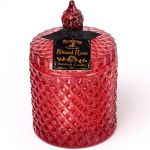 Bougie Parfumée Boudoir en Pot – Rose Sang (Grande)