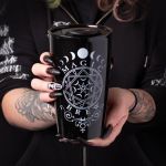 Black 'Magic Brew' Double Walled Mug