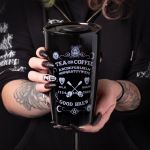 Mug à Double Paroi 'Ouija - Good Brew' Noir