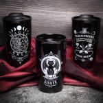 Black 'Ouija - Good Brew' Double Walled Mug