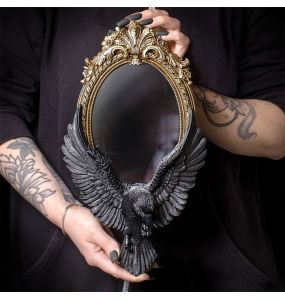 Raven's Gaze Wall Mirror