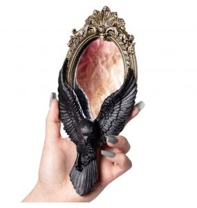Raven's Gaze Hand Mirror