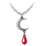 Pendentif 'Tears of the Moon' Rouge