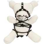 Gothic Dark Taboo Bear Blanc