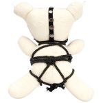 Gothic Dark Taboo Bear Blanc