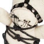 Gothic Dark Taboo Bear Blanc