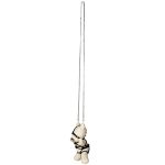 Gothic Dark Taboo Bear Blanc
