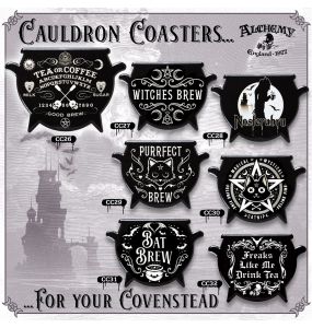 Ceramic Ouija Coaster