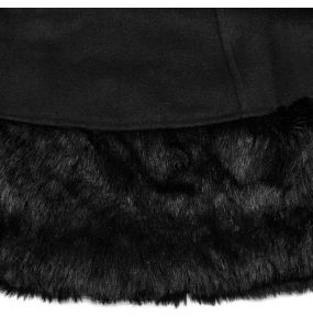 Manteau Gothic Lolita à Capuche 'Dolly' Noir