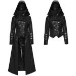 Manteau-Veste 'Scorpio' Noir pour Femmes