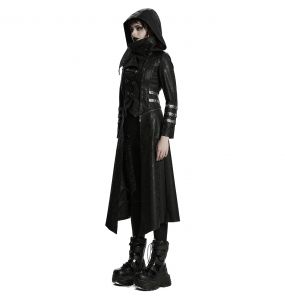Manteau-Veste 'Scorpio' Noir pour Femmes