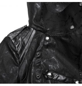 Manteau-Veste 'Scorpio' Noir pour Femmes