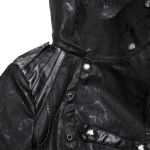 Manteau-Veste 'Scorpio' Noir pour Femmes