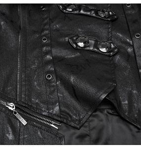 Manteau-Veste 'Scorpio' Noir pour Femmes