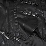 Manteau-Veste 'Scorpio' Noir pour Femmes