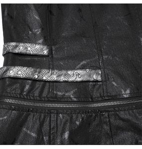 Manteau-Veste 'Scorpio' Noir pour Femmes