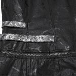 Manteau-Veste 'Scorpio' Noir pour Femmes