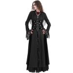Black 'Desolation' Hooded Coat