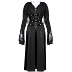 Manteau à Capuche 'Desolation' Noir