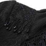 Manteau à Capuche 'Desolation' Noir