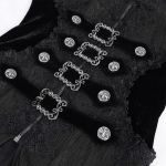 Black 'Desolation' Hooded Coat