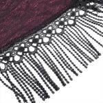 Red andBlack 'Desolation' Hooded Coat