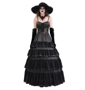 Longue Robe 'Darkness Meet Glamour' Noire