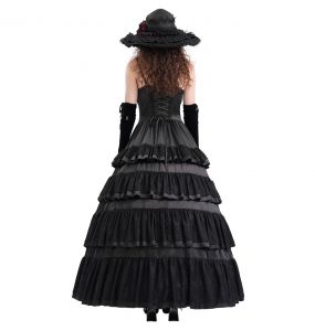 Longue Robe 'Darkness Meet Glamour' Noire