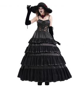 Longue Robe 'Darkness Meet Glamour' Noire