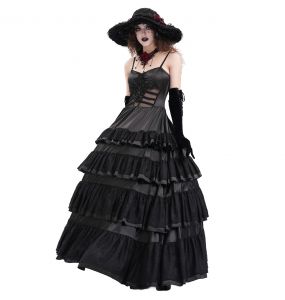 Longue Robe 'Darkness Meet Glamour' Noire