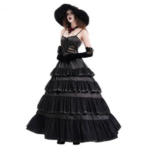 Longue Robe 'Darkness Meet Glamour' Noire