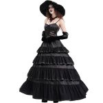 Longue Robe 'Darkness Meet Glamour' Noire