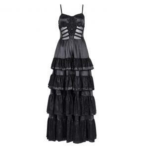 Longue Robe 'Darkness Meet Glamour' Noire